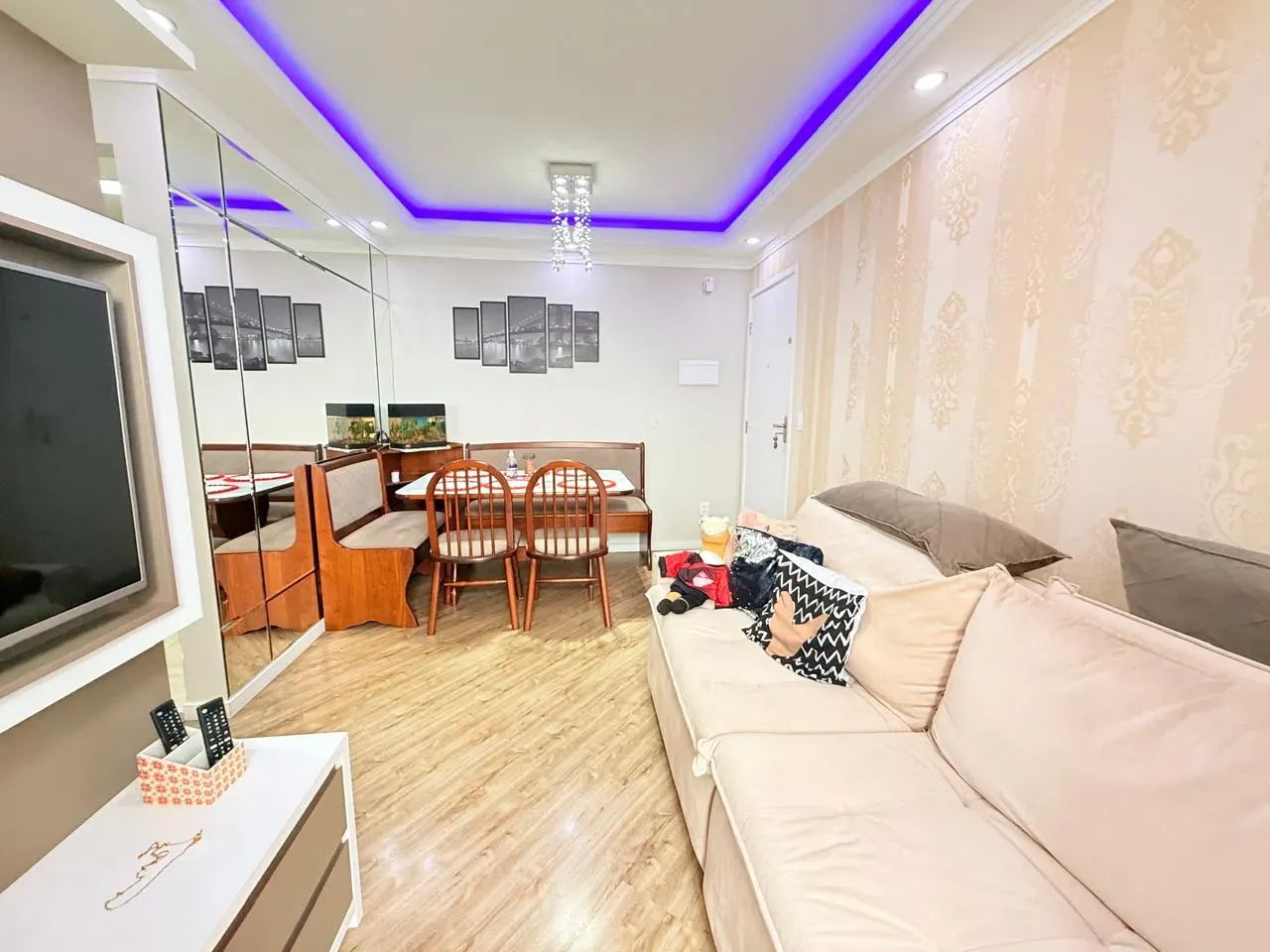 2-bedroom apartment with a washing machine in Curitiba — photo 20