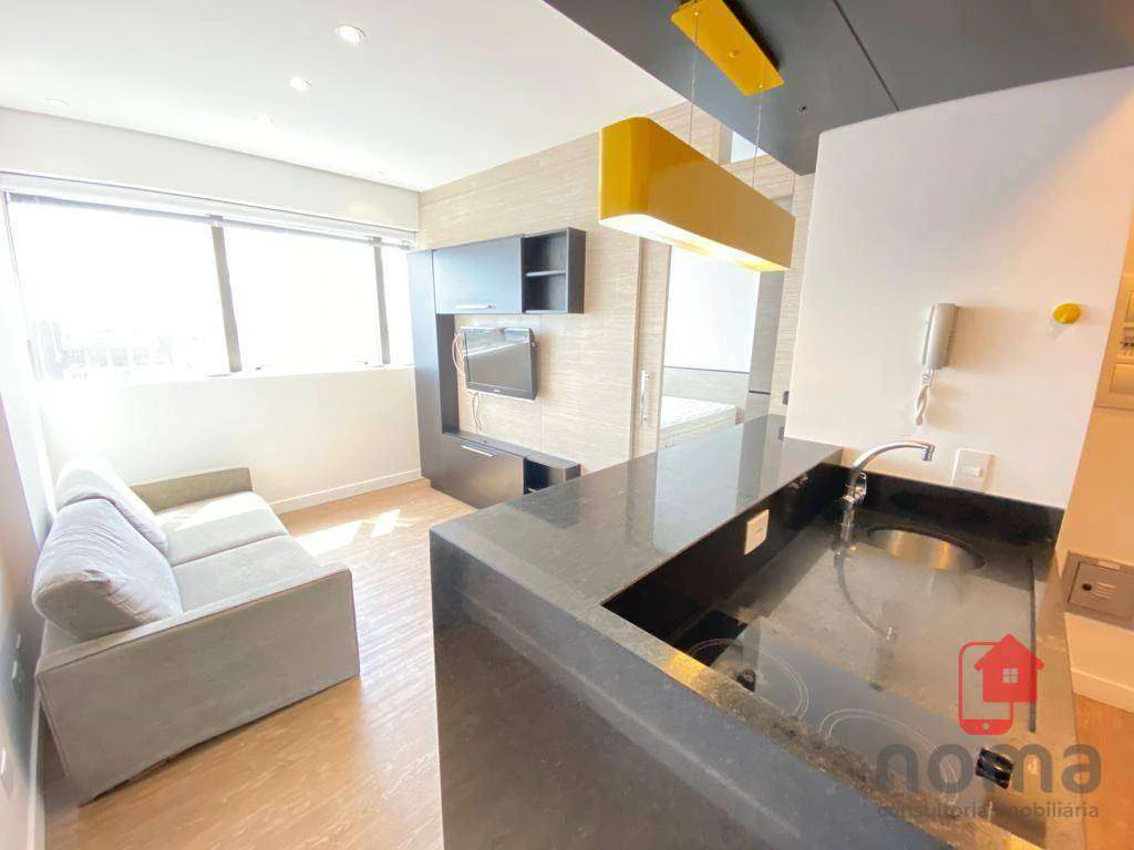 Furnished 1-bedroom apartment with open-plan kitchen 36 m²