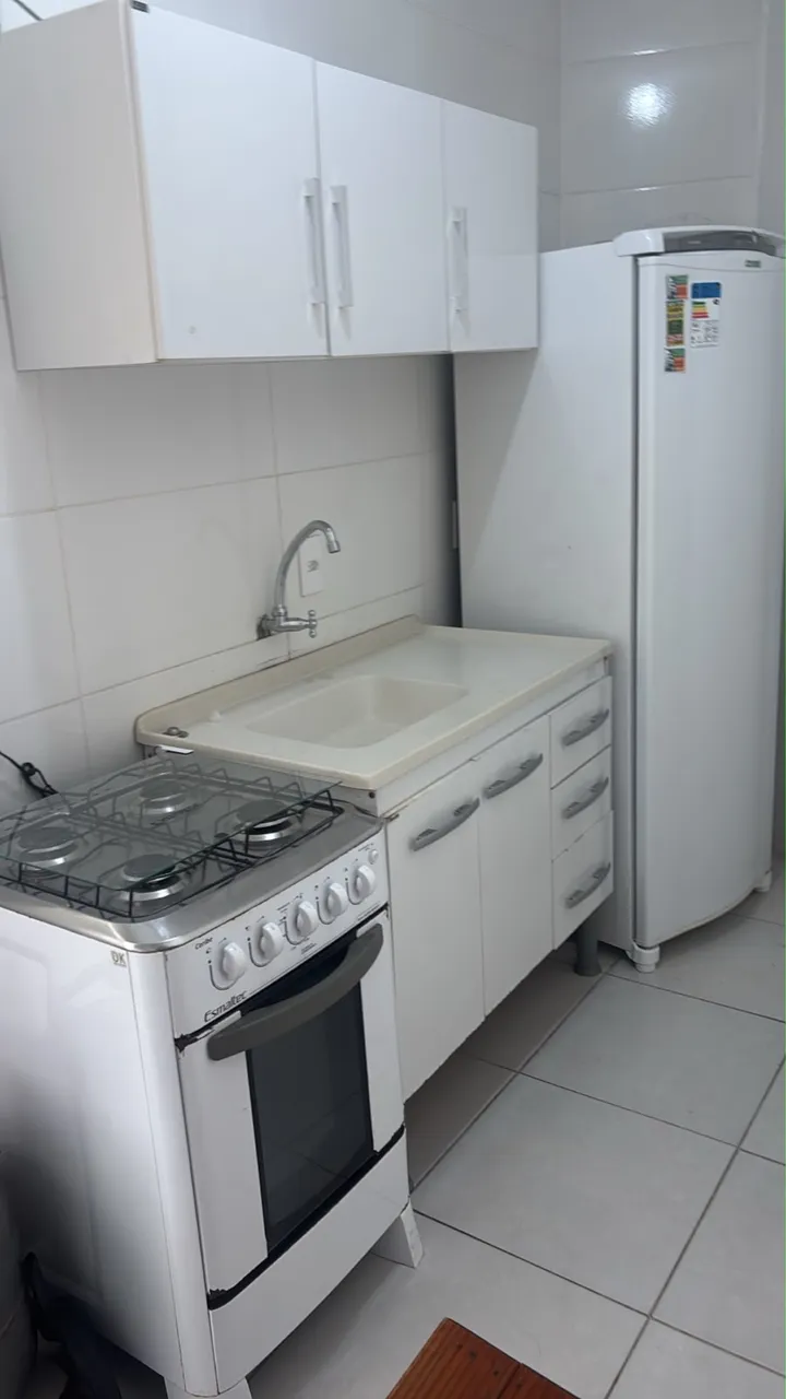 Studio-style kitnet with 1 bedroom and 1 bathroom