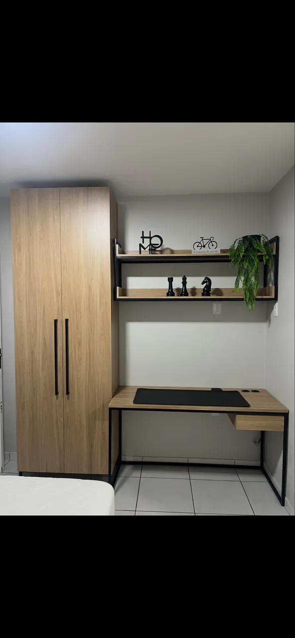 Studio mobiliado com 1 quarto e 1 banheiro — photo 3