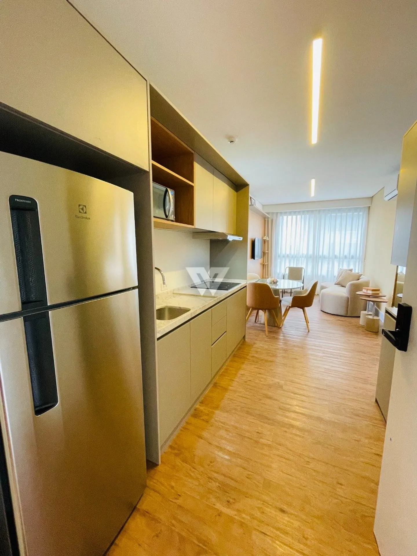 Furnished apartment, 49 m², with a washing machine — photo 12