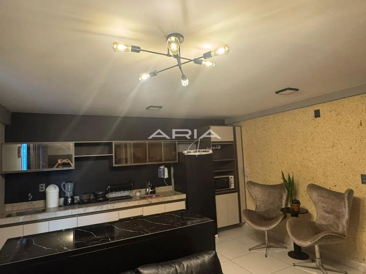 Меблированная квартира 30 м² с 1 спальней и без парковки