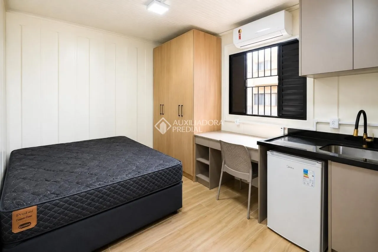 1-bedroom apartment with a compact kitchenette and 20 m² — photo 3