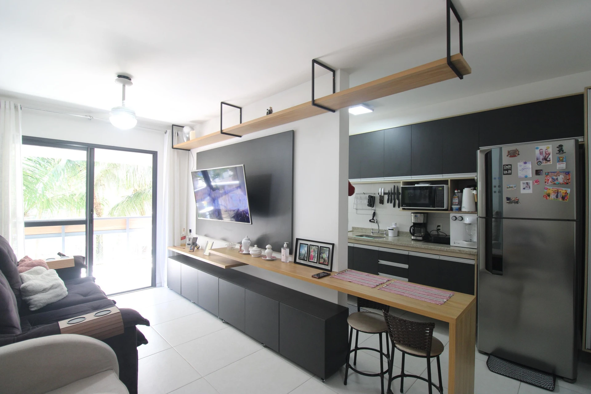 Furnished apartment, 78 m², with a home office