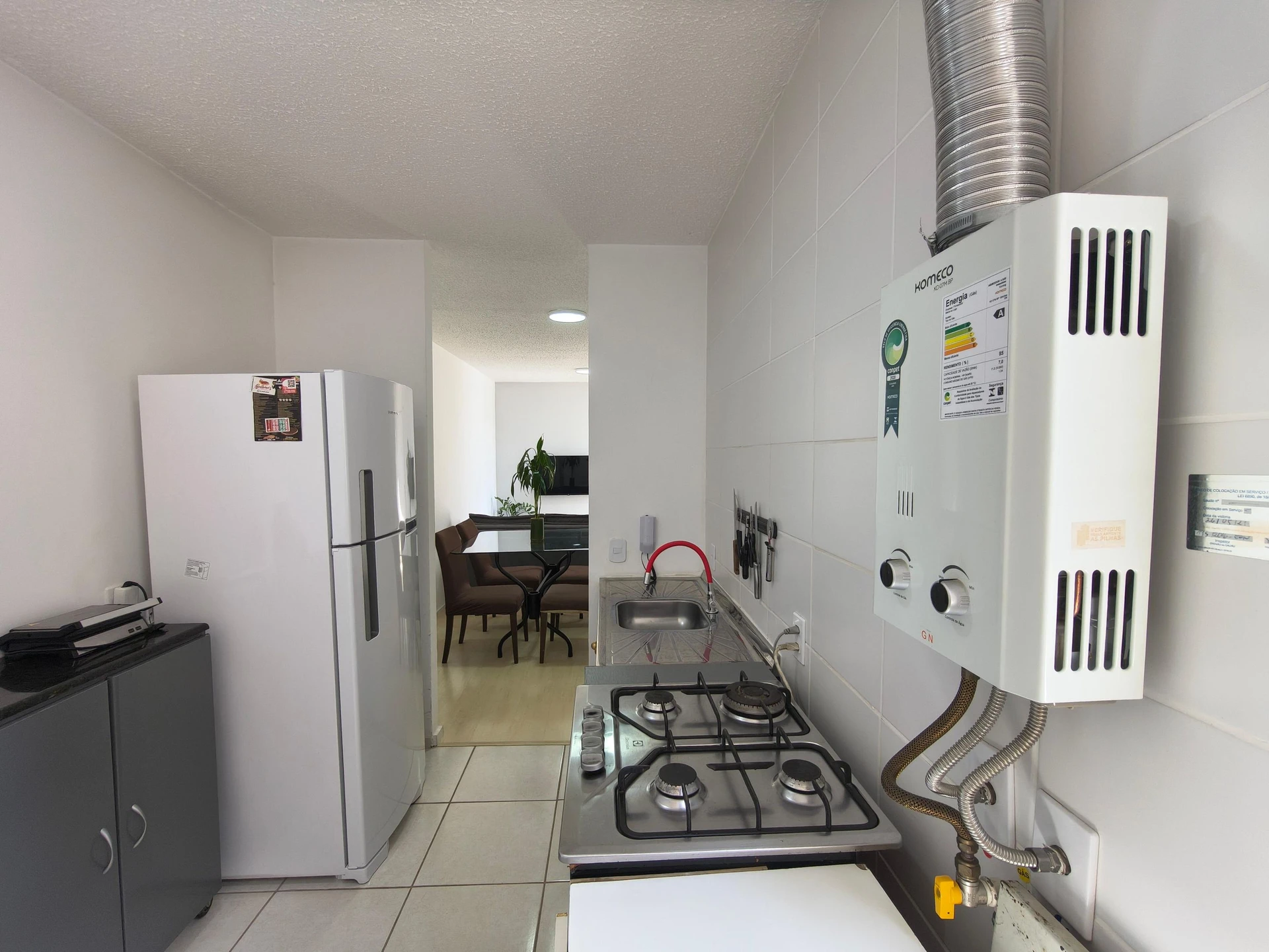 Mountain view in a 2-bedroom apartment, 50 m² — photo 14