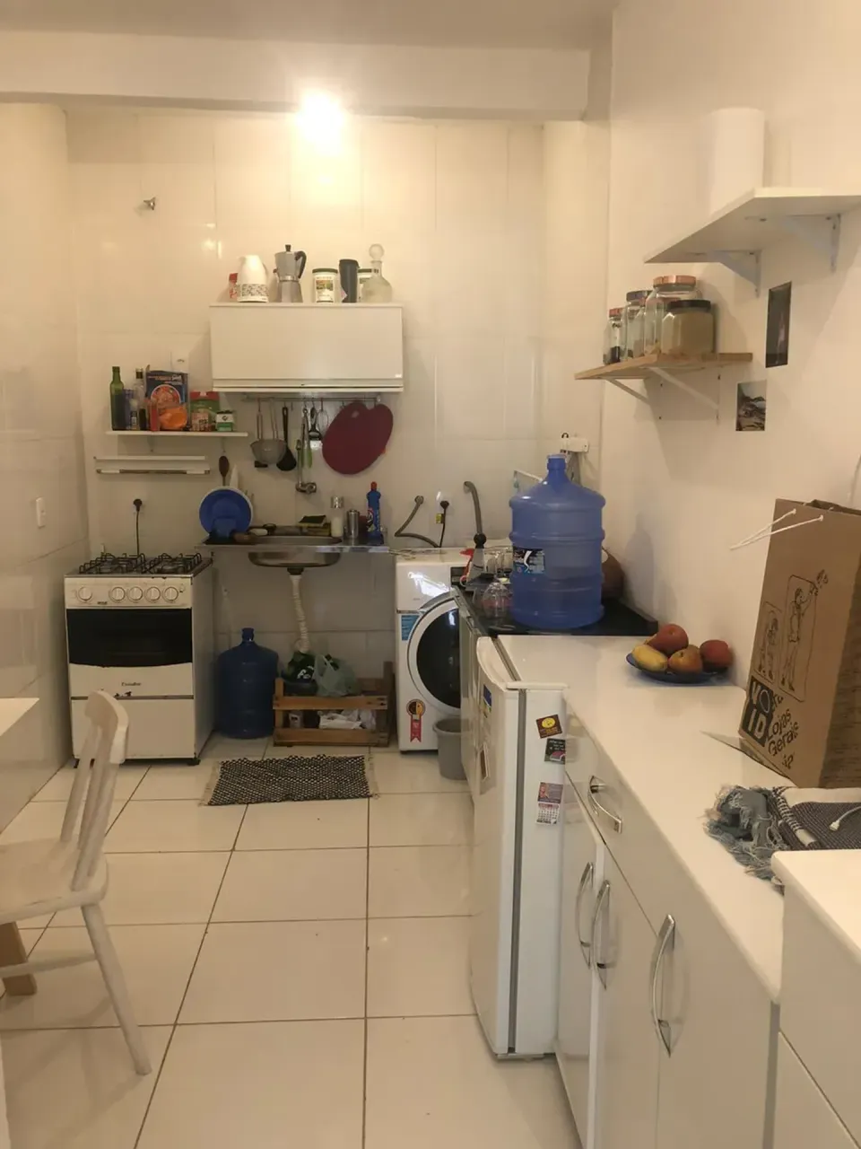Furnished apartment, 30 m², with a washing machine — photo 4