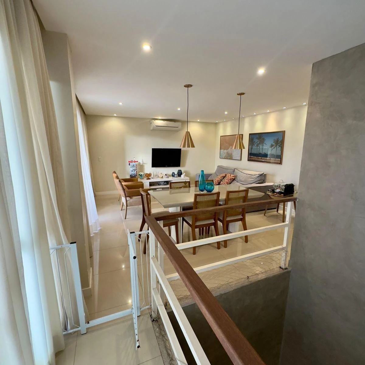 Furnished 213 m² duplex penthouse with 4 bedrooms and 3 parking — photo 30
