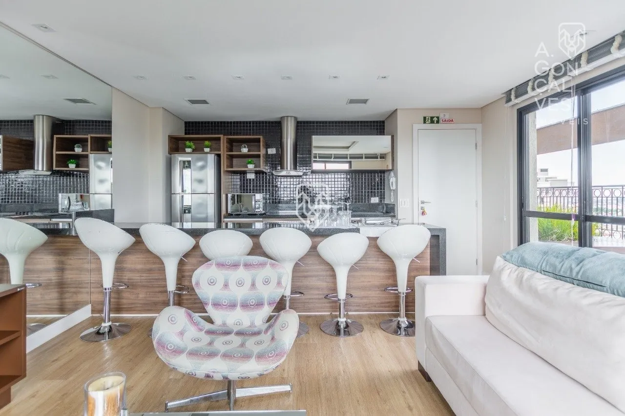 Apartamento mobiliado, 33 m², com varanda envidraçada — photo 33