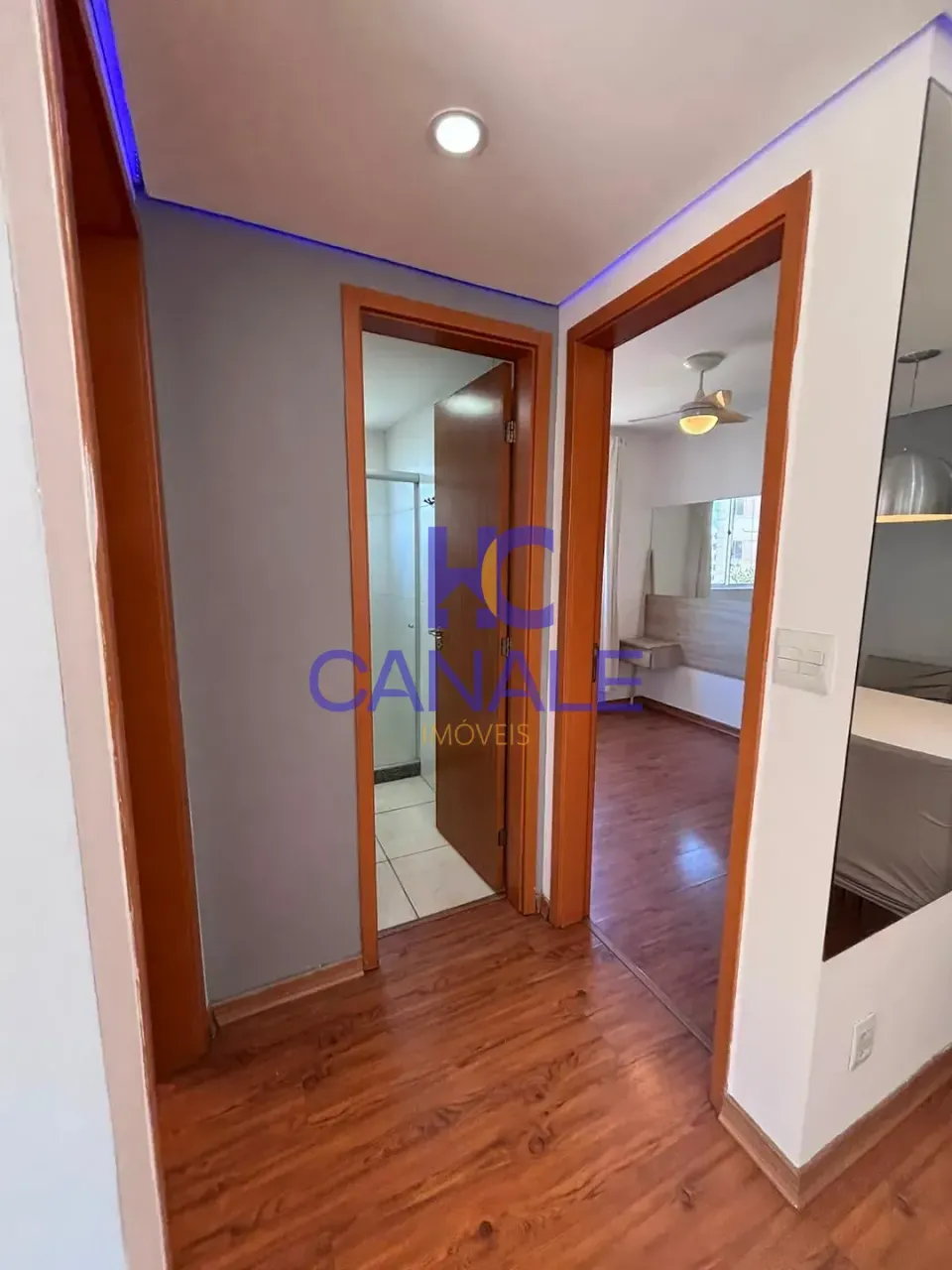 2-bedroom apartment with a closed kitchen and balcony — photo 12