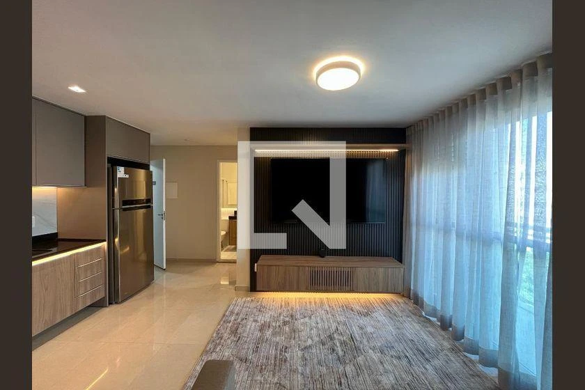 Apartamento mobiliado de 1 quarto em condomínio com academia — photo 4