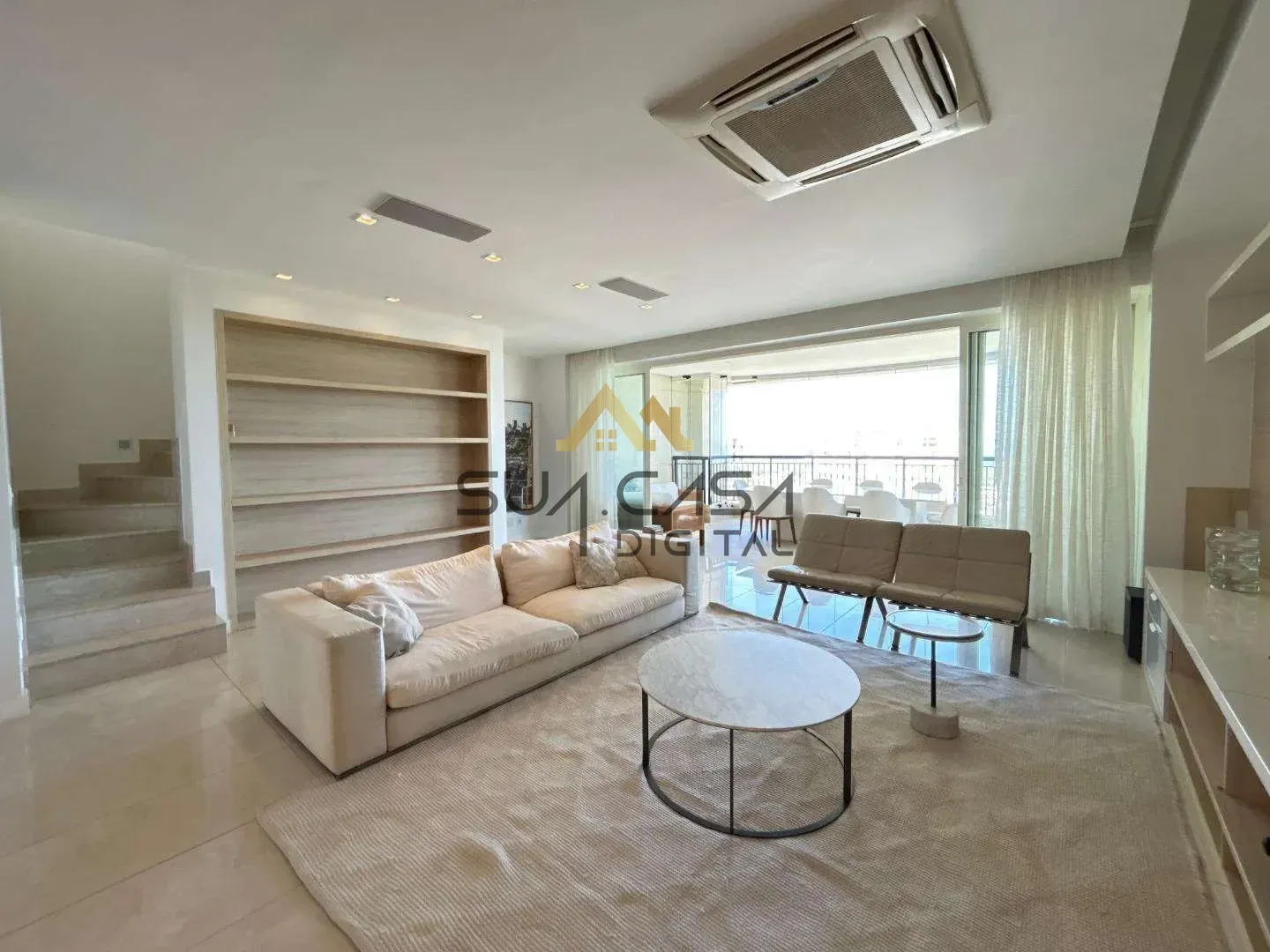 Penthouse with 4 bedrooms and an open-plan kitchen — photo 7