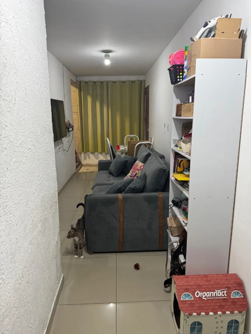 Apartamento mobiliado de 1 quarto com banho em box de vidro — photo 11