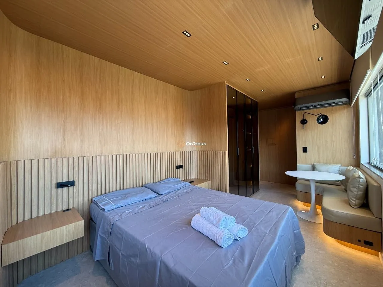 Furnished 1-bedroom apartment with 55 m² and 1 parking spot