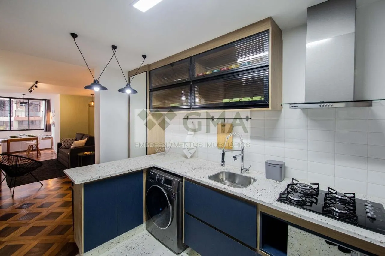 Furnished apartment with open-plan kitchen and 2 bedrooms — photo 20