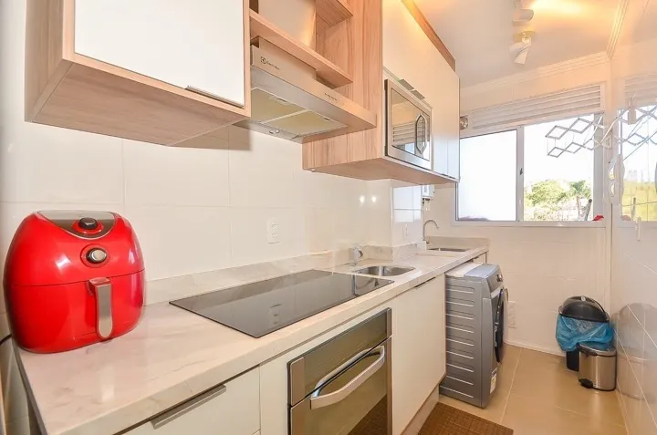 2-bedroom apartment with a washing machine in Curitiba — photo 2