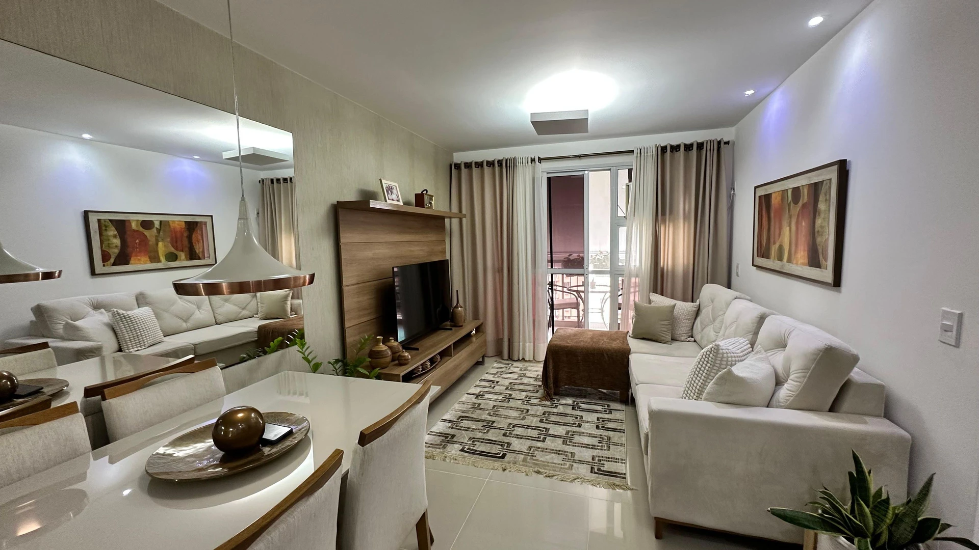 3-bedroom apartment with a home office