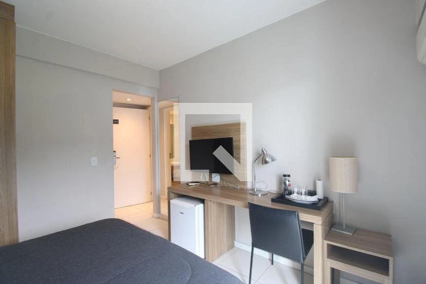 30 m² kitnet apartment with balcony and 1 bedroom — photo 4