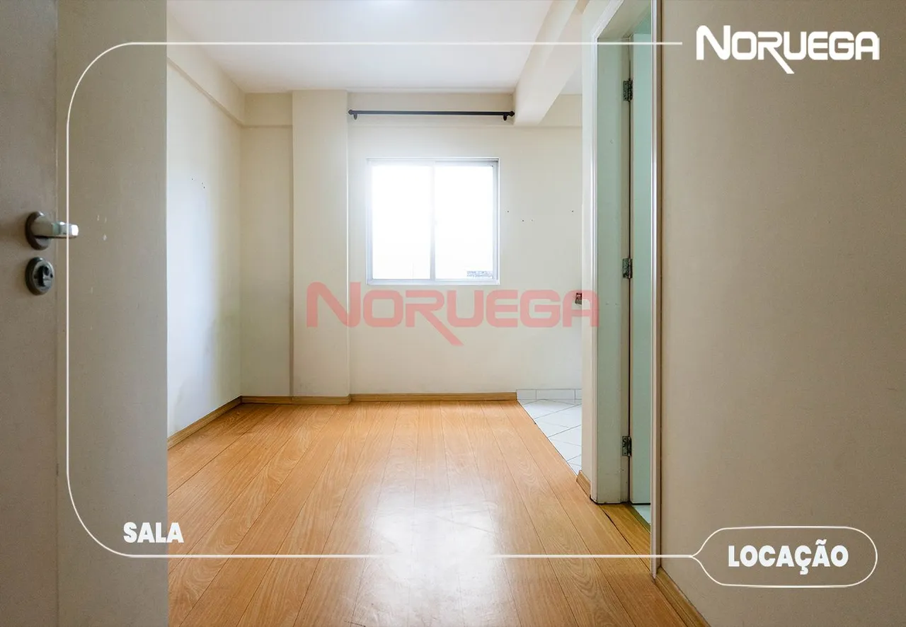 Apartamento de 1 quarto com cozinha fechada e 1 vaga — photo 2