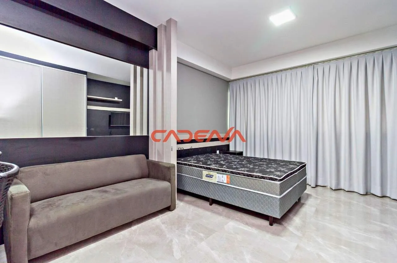 Furnished studio with open-plan kitchen and 1 bedroom — photo 11