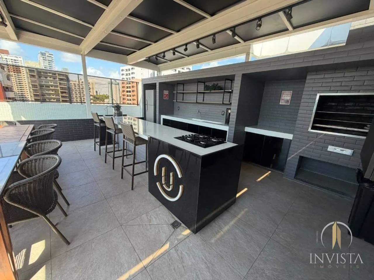 2-bedroom apartment in a building with a pool — photo 3