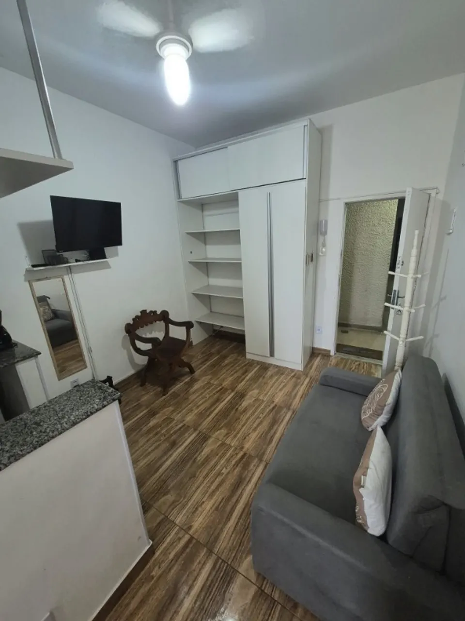 Furnished studio, 18 m², with a washing machine — photo 4
