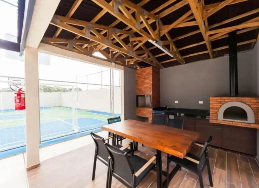 2-bedroom apartment with a washing machine in Curitiba — photo 44