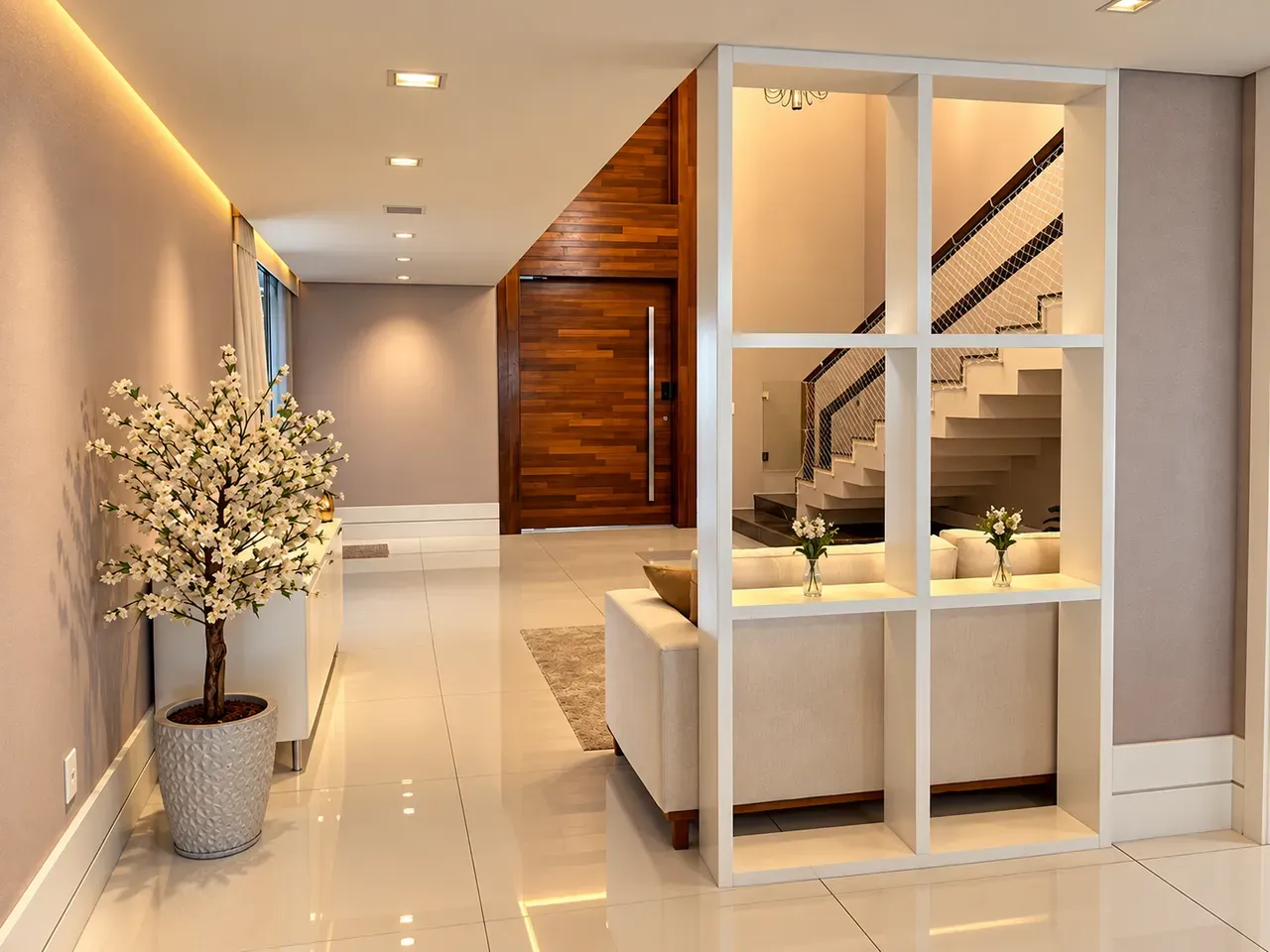 Furnished house, 980 m², with floor-to-ceiling windows — photo 7