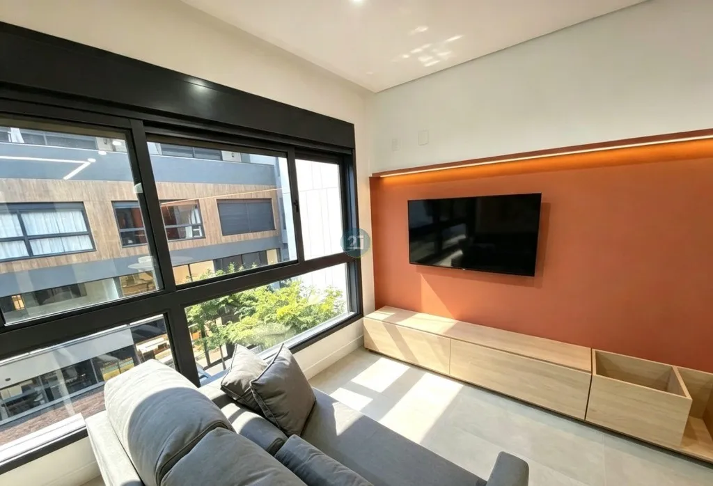Furnished studio with 42 m², 1 bathroom and 1 parking spot