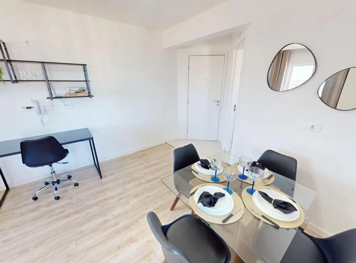 Furnished 44 m² apartment with 1 bedroom and balcony — photo 6