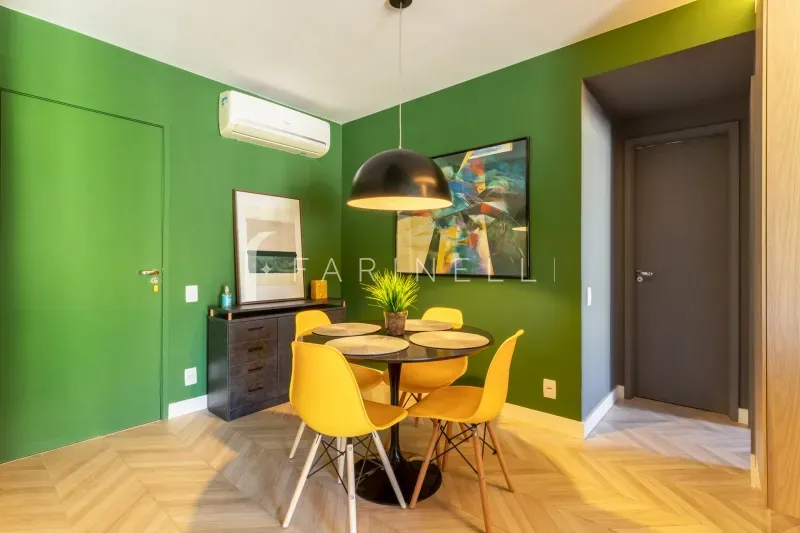 Furnished 1-bedroom apartment with open-plan kitchen and parking — photo 11