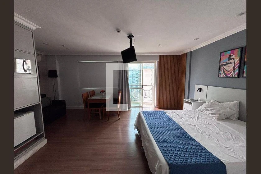 Apartamento mobiliado de 35 m² com 1 quarto e varanda — photo 9