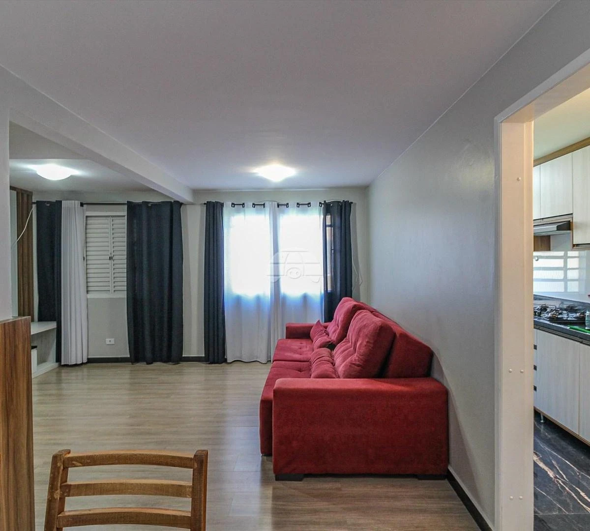 58 m² apartment with a washing machine and a home office