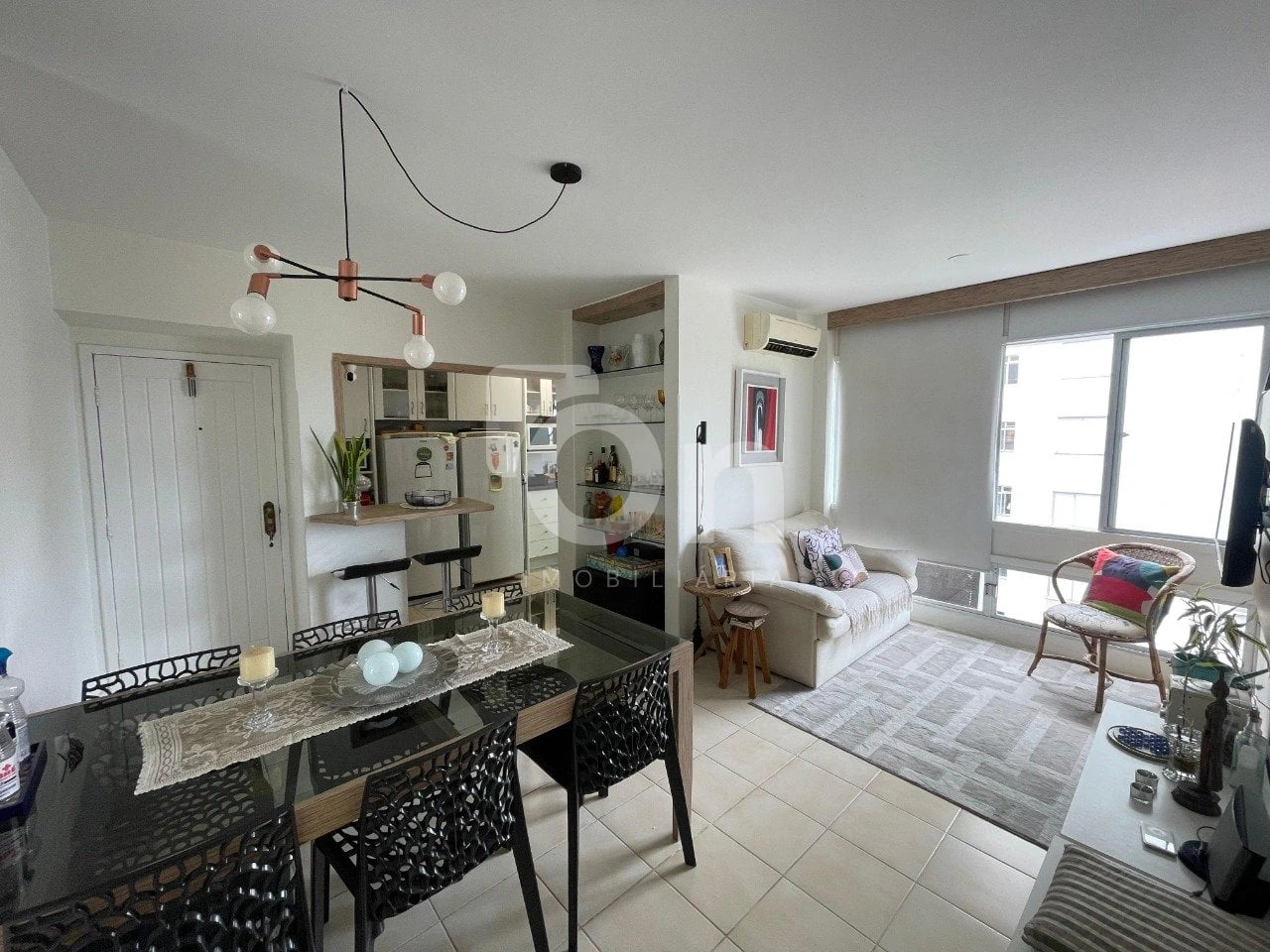 Furnished apartment, 75 m², with a washing machine