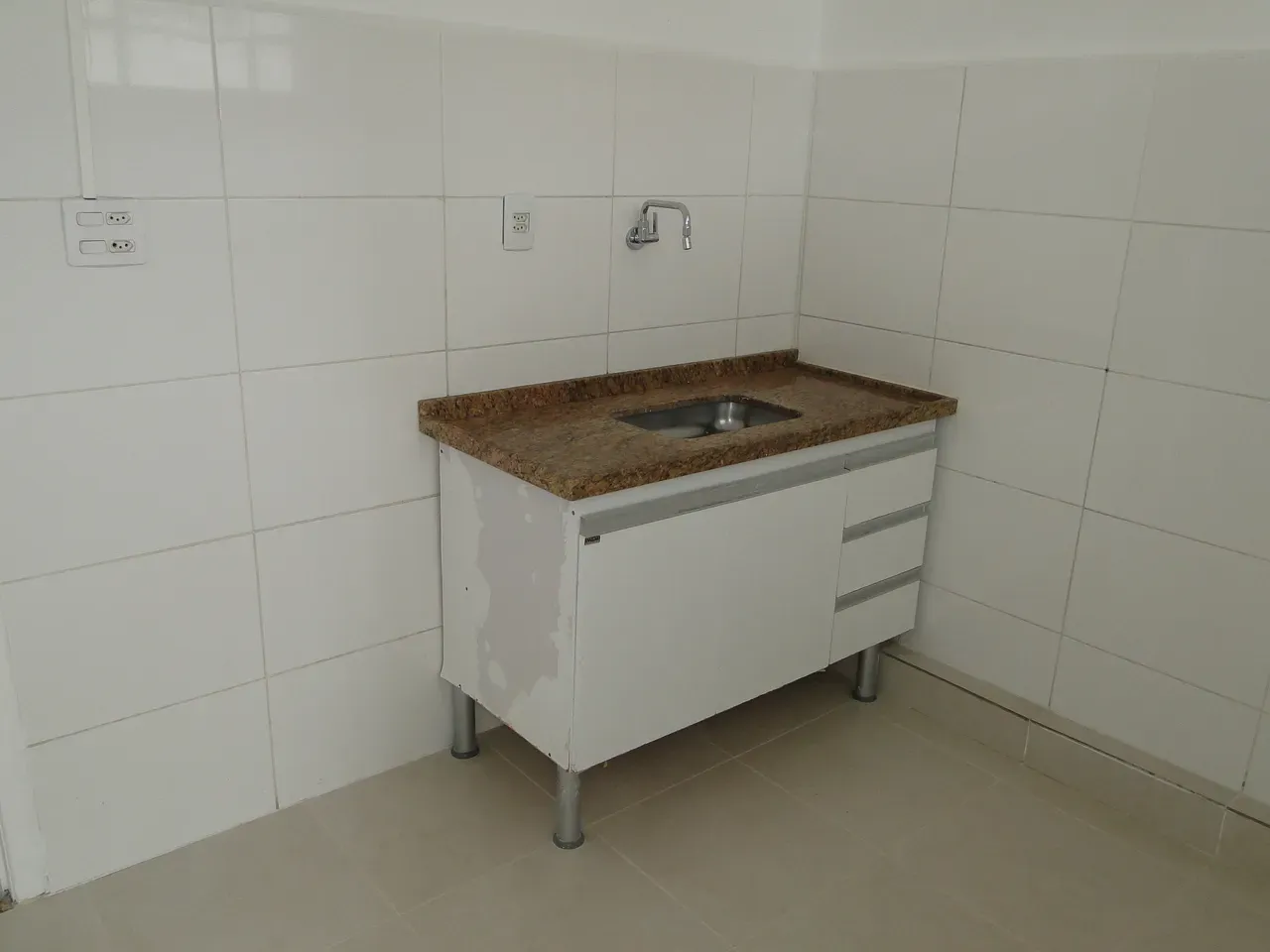 Apartment with 2 bedrooms and an electric shower
