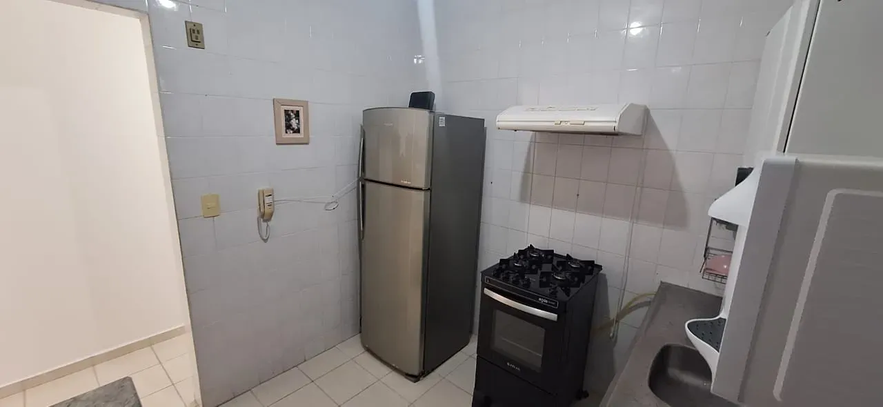 2-bedroom apartment in a building with a gym