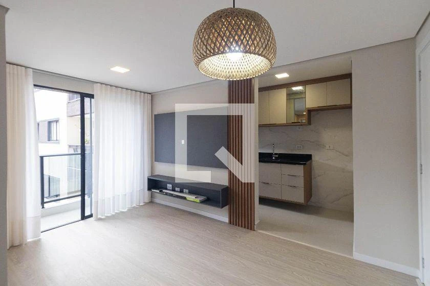 2-bedroom apartment in a building with a gym