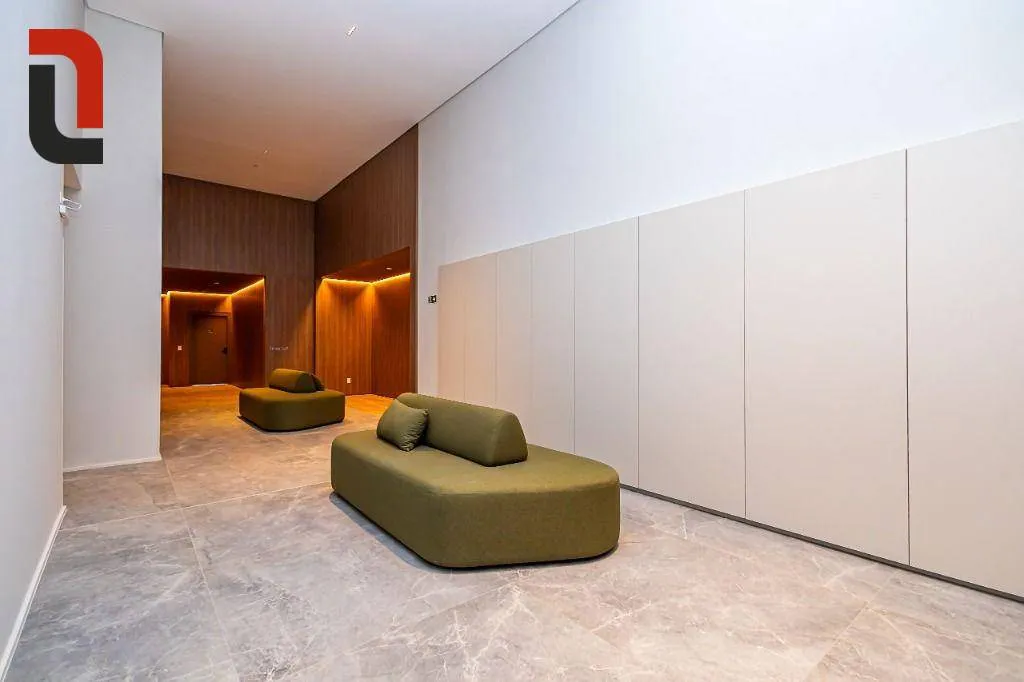 Estudio amueblado con 1 dormitorio y balcón con parrilla — photo 25