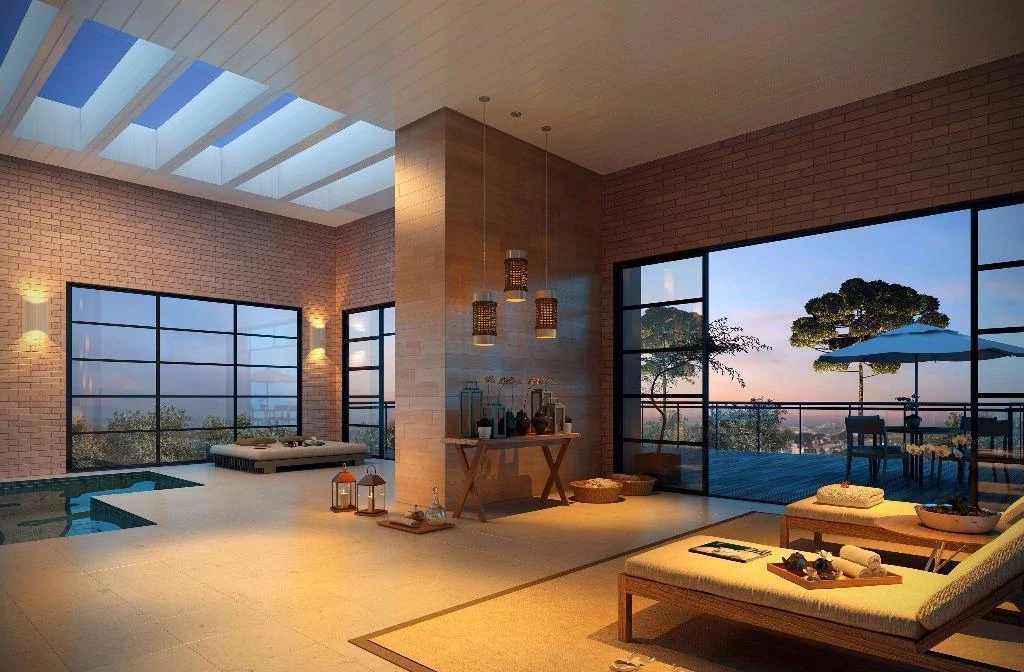 Home office in a 4-bedroom apartment, 181 m² — photo 44
