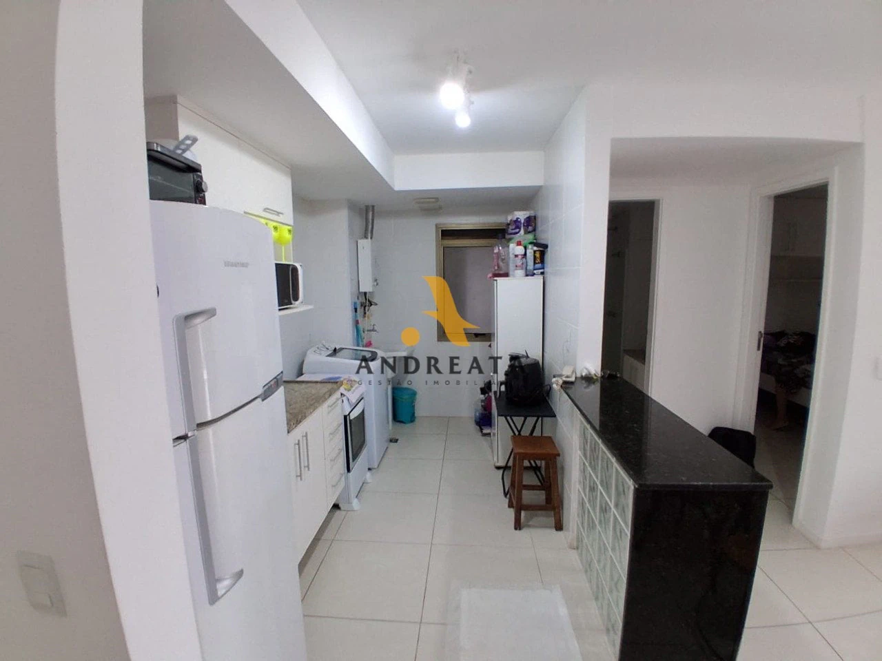 Furnished apartment, 57 m², with a washing machine — photo 3