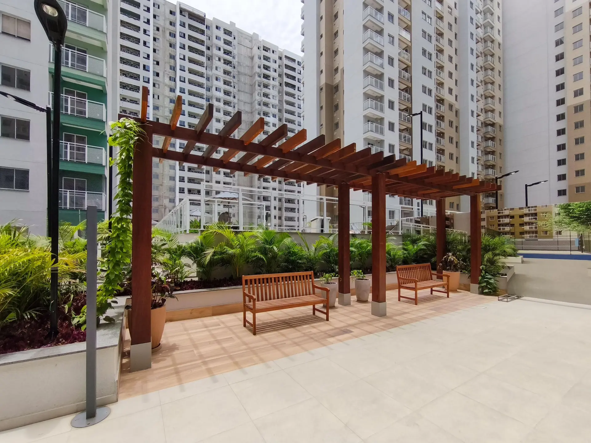 Apartamento mobiliado de 2 quartos em condomínio com sauna — photo 40