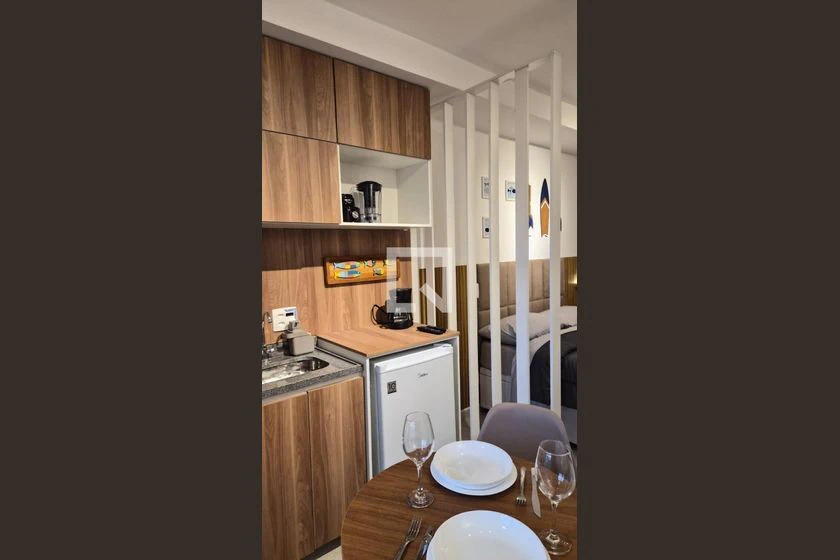Studio mobiliado de 30 m² com 1 quarto e 1 banheiro — photo 22