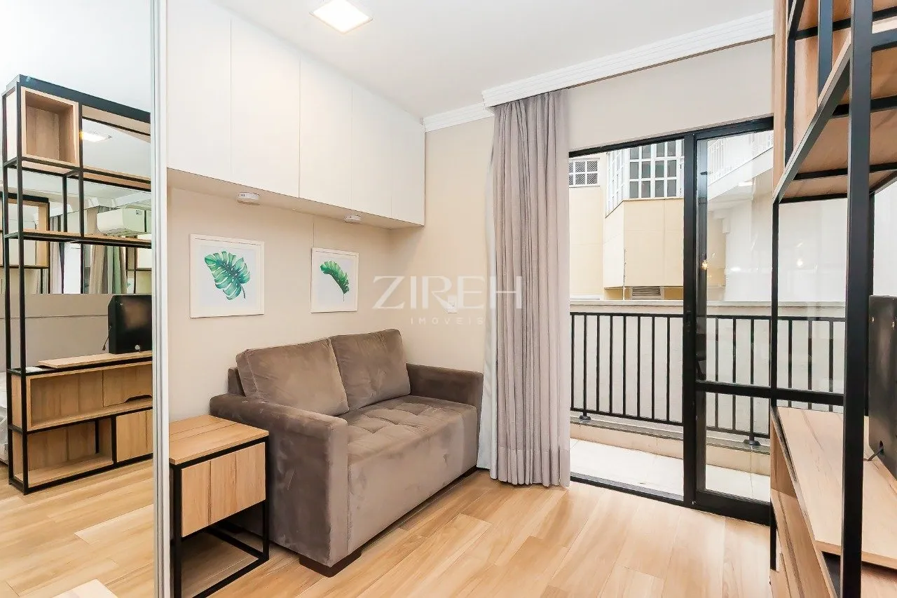 One-bedroom apartment with a grill on the balcony — photo 18