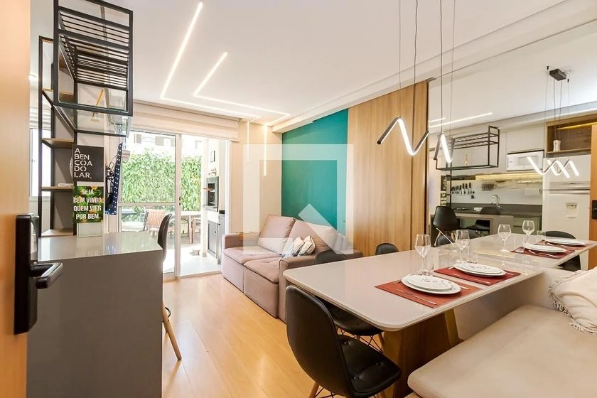 Furnished apartment with 2 bedrooms and open kitchen — photo 13