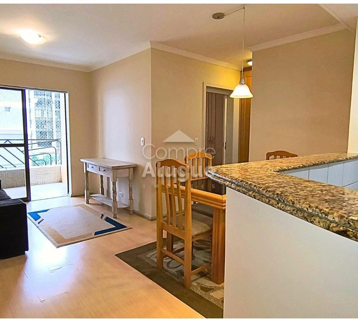 Furnished apartment, 45 m², with wood or laminate floors — photo 16
