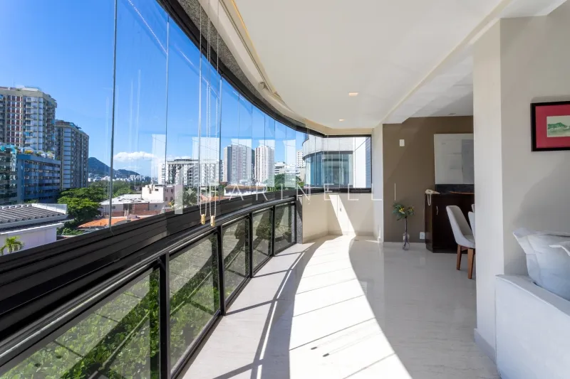 Furnished apartment, 189 m², with a grill on the balcony — photo 21