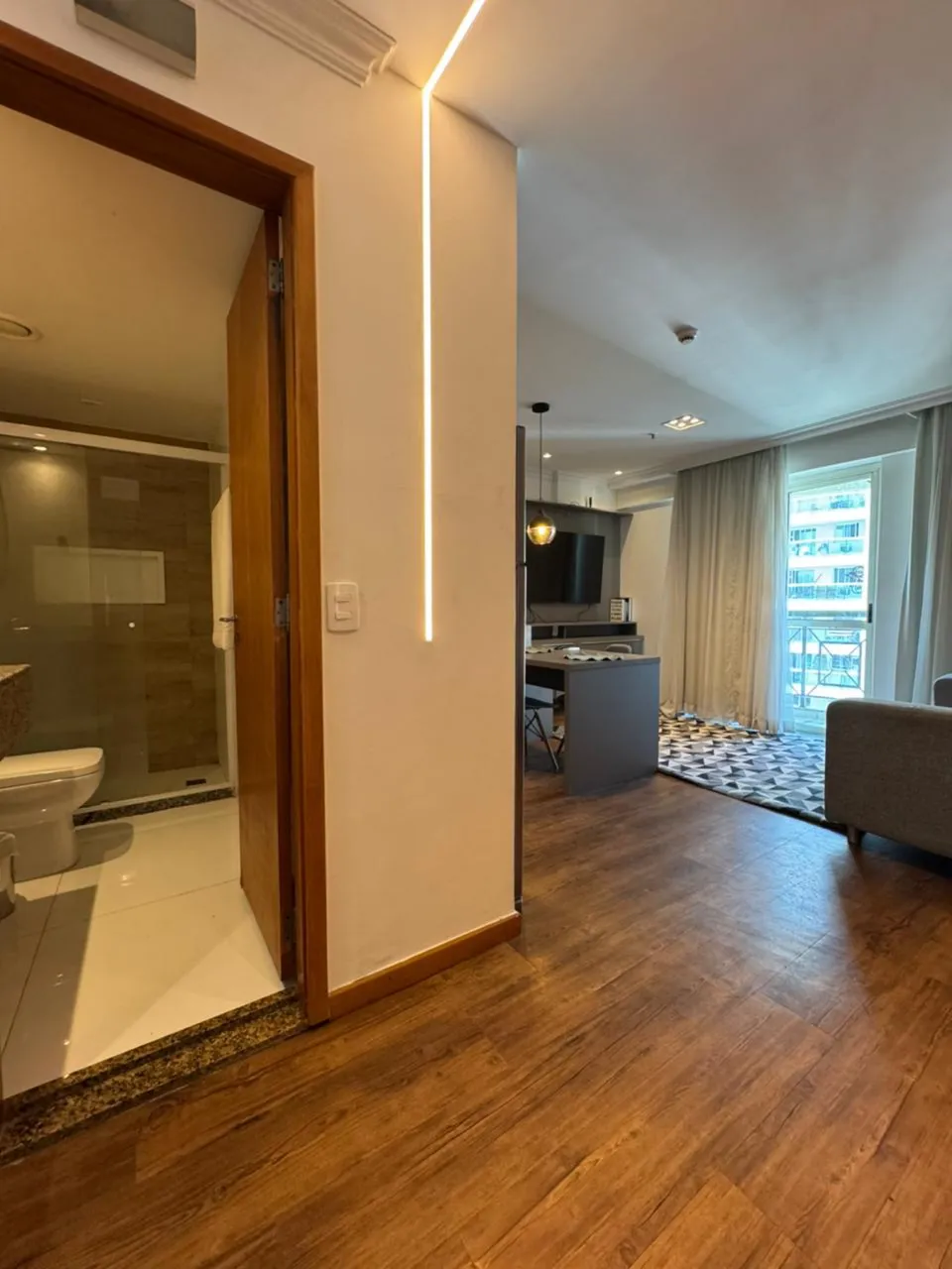 Apartamento mobiliado com 1 quarto e varanda — photo 2