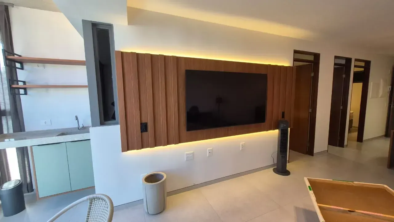 Apartamento mobiliado, 65 m², com janelas do piso ao teto — photo 15