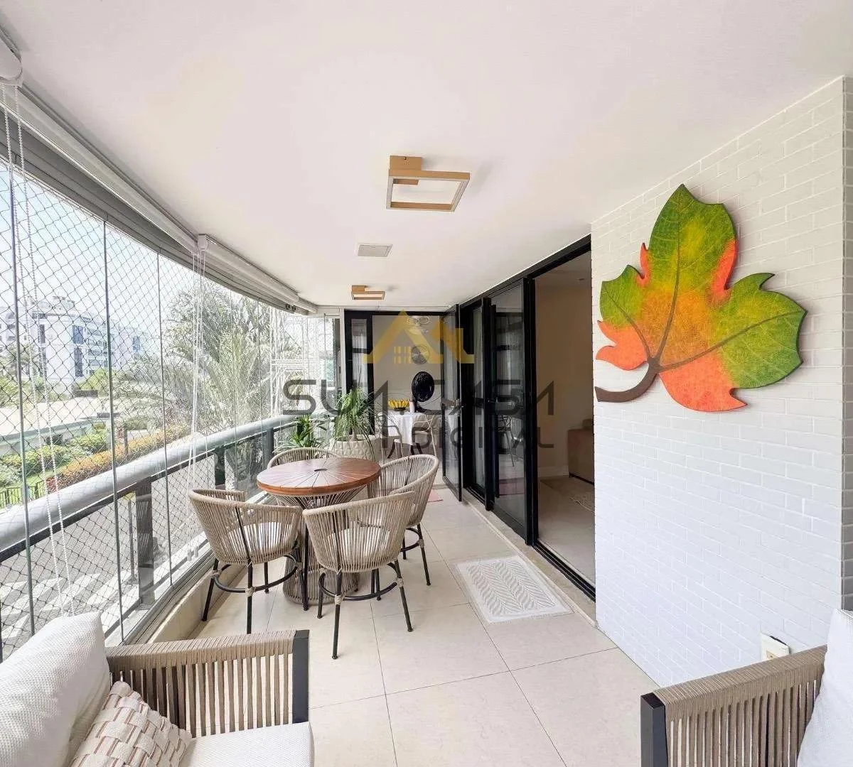 Apartamento mobiliado de 3 quartos com varanda envidraçada — photo 13