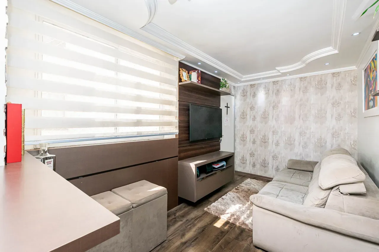 2-bedroom apartment with a washing machine in Curitiba — photo 13