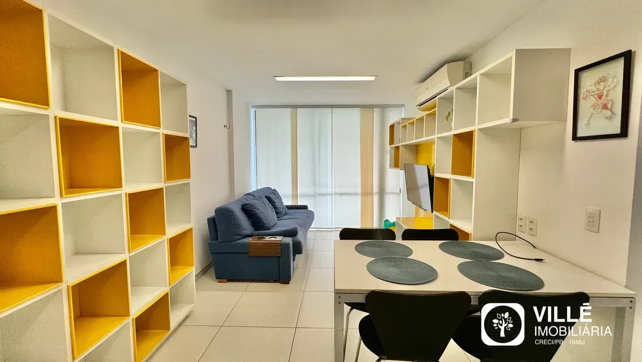Мебльована квартира 60 м² з 2 спальнями та балконом